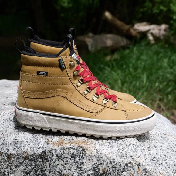 Vans Sk8-Hi Dr MTE-2 Boots Pop Lace Tan Mens Size 10 VN0009QMJM9 NEW RARE - Picture 13 of 13